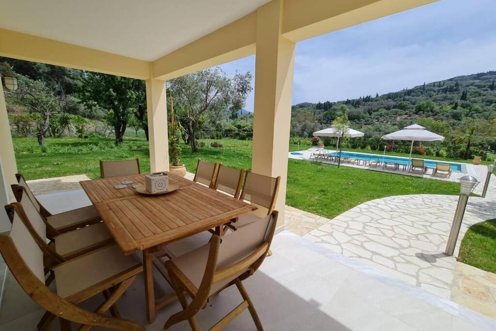 Villa Stefania Agios Georgios Pagon Exteriör bild