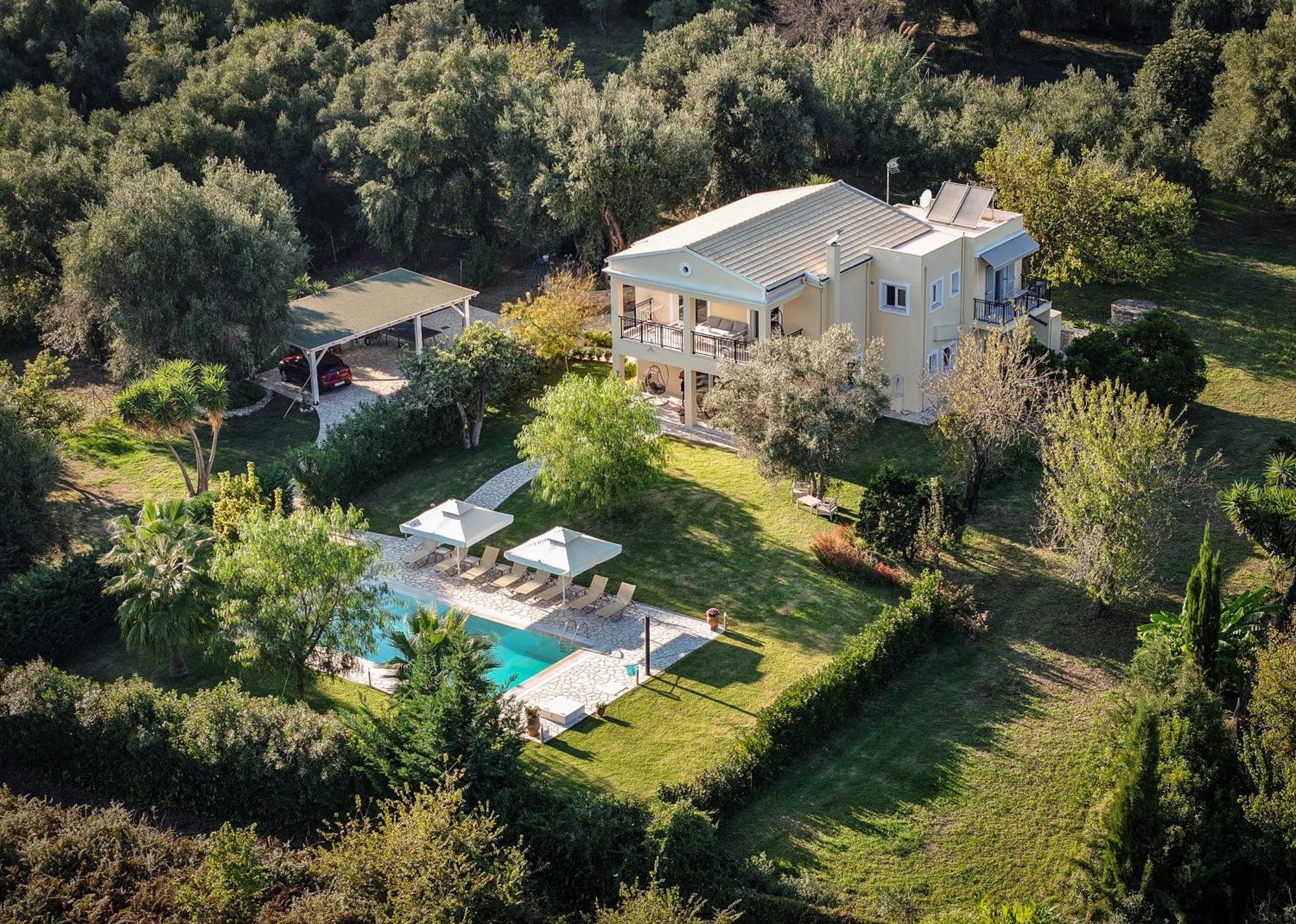 Villa Stefania Agios Georgios Pagon Exteriör bild