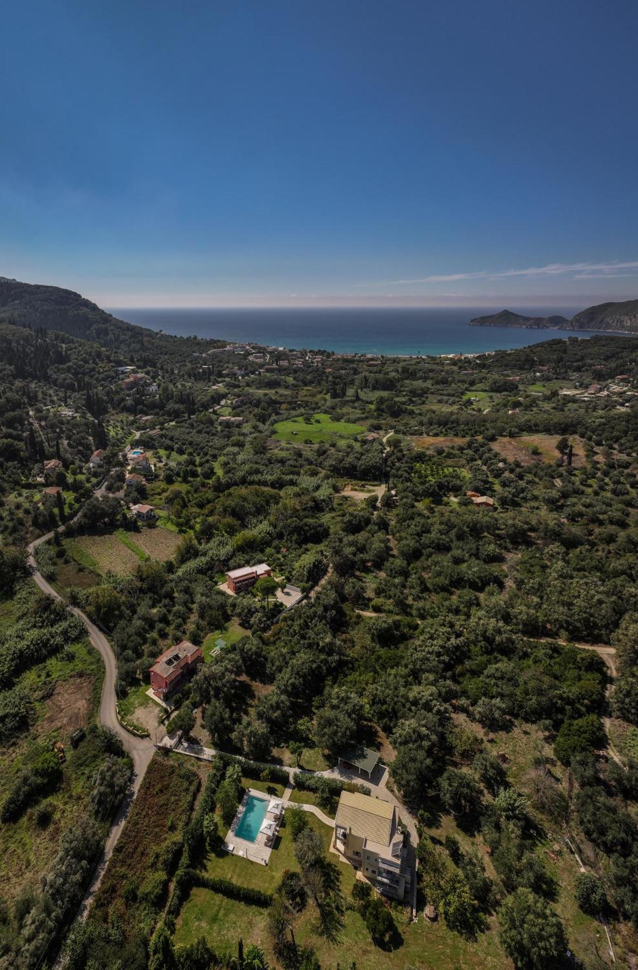 Villa Stefania Agios Georgios Pagon Exteriör bild