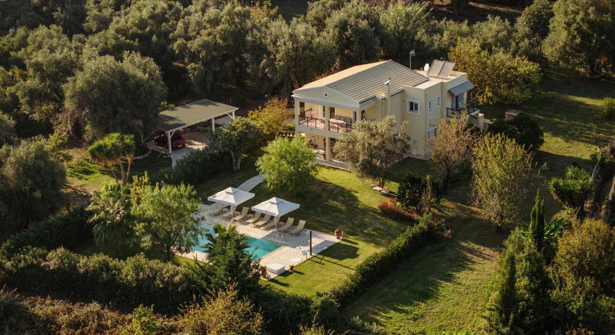 Villa Stefania Agios Georgios Pagon Exteriör bild